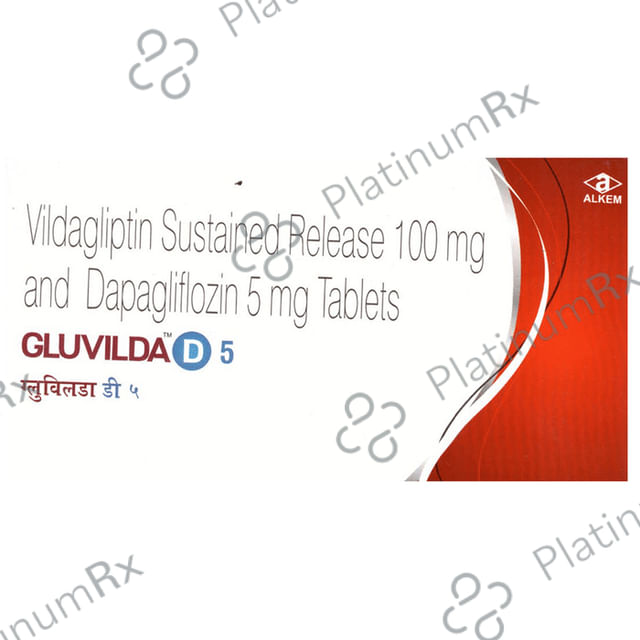 Gluvilda D 5/100mg Tablet SR 10s