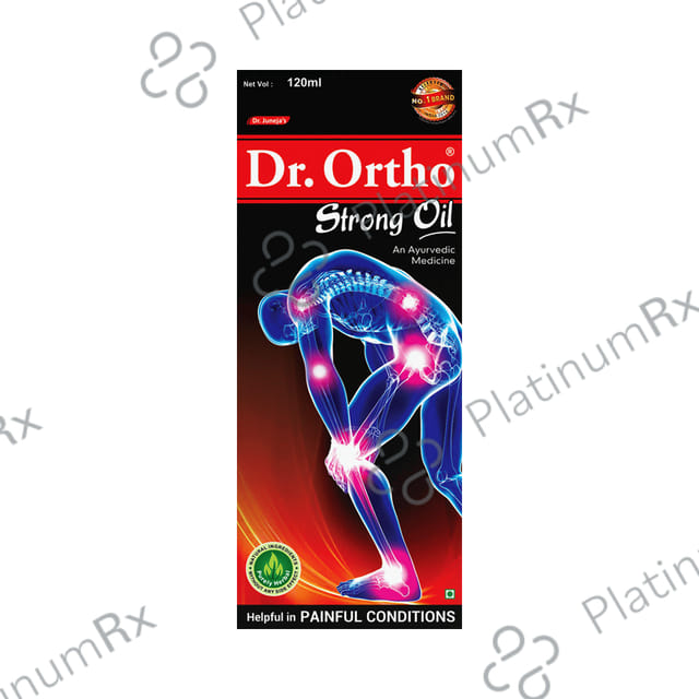 Dr Ortho an Ayurvedic Medicine Strong Oil 120 ml