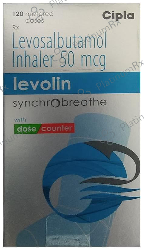 Levolin Synchrobreathe 50mcg Inhaler 120MDI