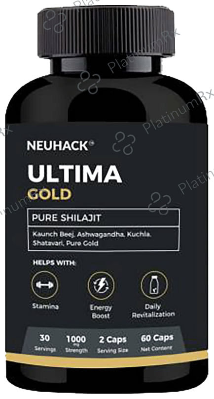 Neuhack Ultima Gold Pure Shilajit Capsule