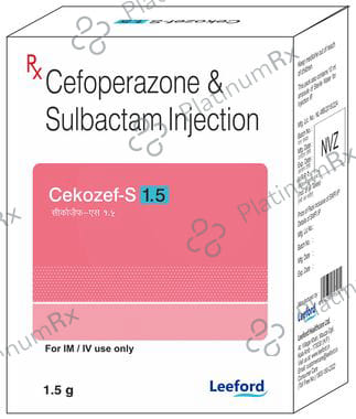 Cekozef S 1.5gm Injection 1s