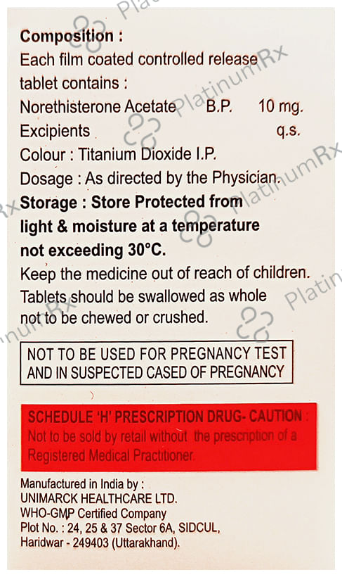 Harnine 10 CR Tablet 10s