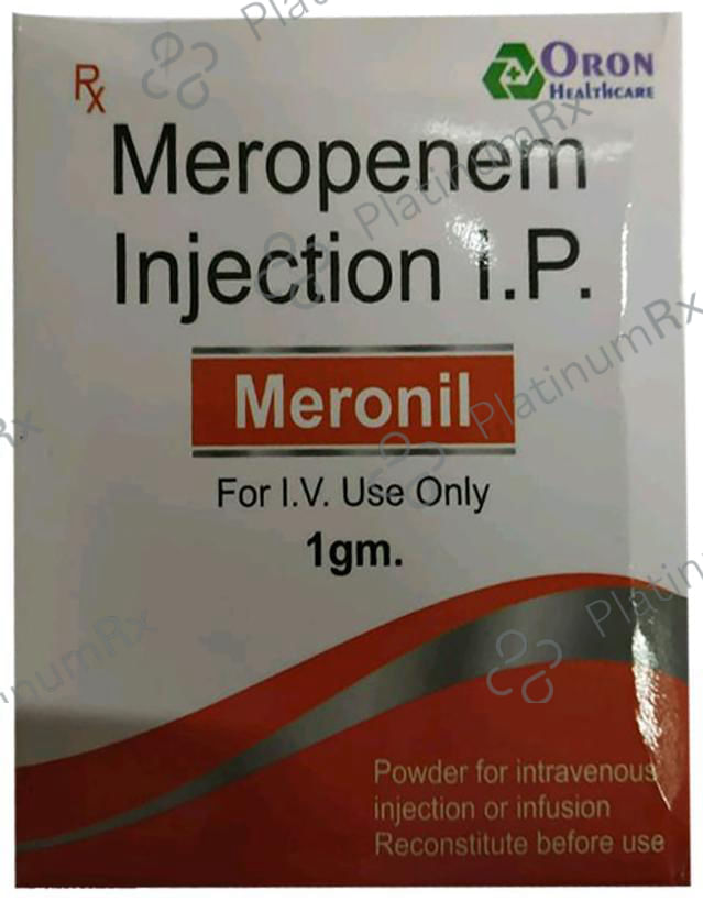 Meronil 1000mg Injection 1s