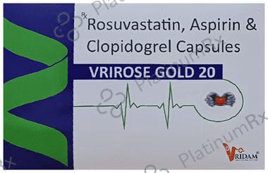 Vrirose Gold 20 Capsule