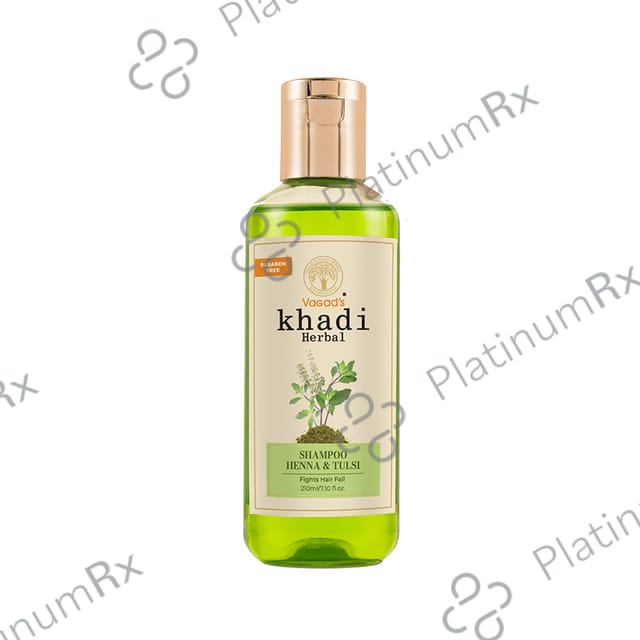 Vagad's Khadi Herbal Henna & Tulsi Shampoo