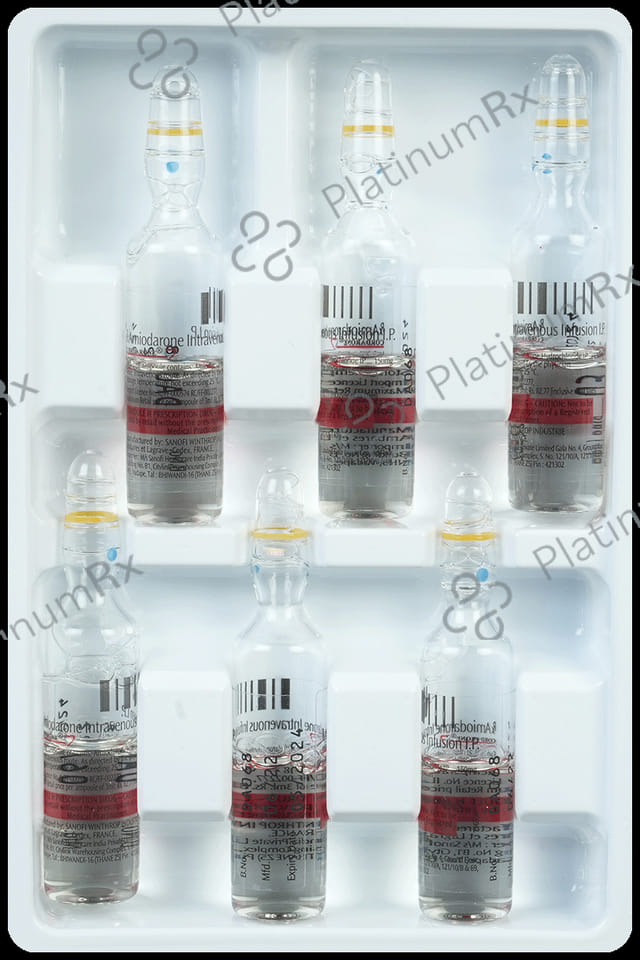Cordarone 150mg Injection 3ml