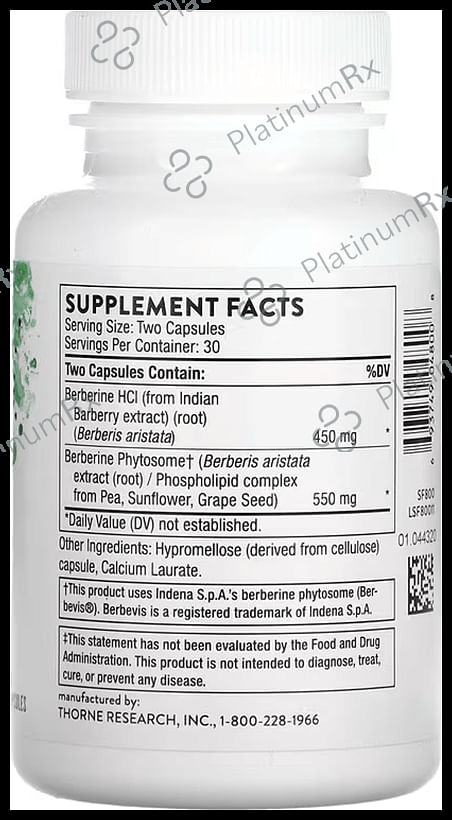 Thorne Berberine Capsule