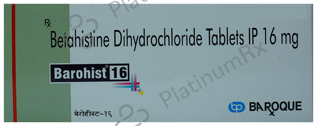 Barohist 16 Tablet