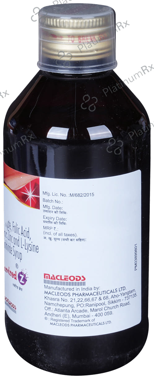 Rubired Z Syrup 200ml