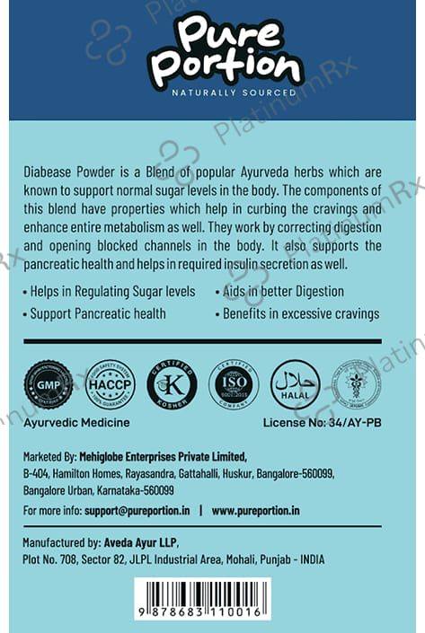 Pureportion Diabease Powder