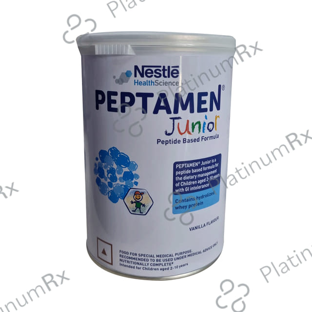 Peptamen Junior Whey Peptide Protein Based Diet with MCT - Flavour Vanilla