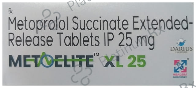 Metoelite XL 25 Tablet 10s