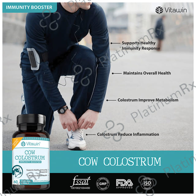 Vitawin Cow Colostrum Vegetarian Capsule