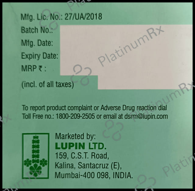 Dapaturn M Forte 10/1000mg Tablet ER 10s