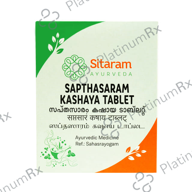 Sitaram Ayurveda Sapthasaram Kashaya Tablet