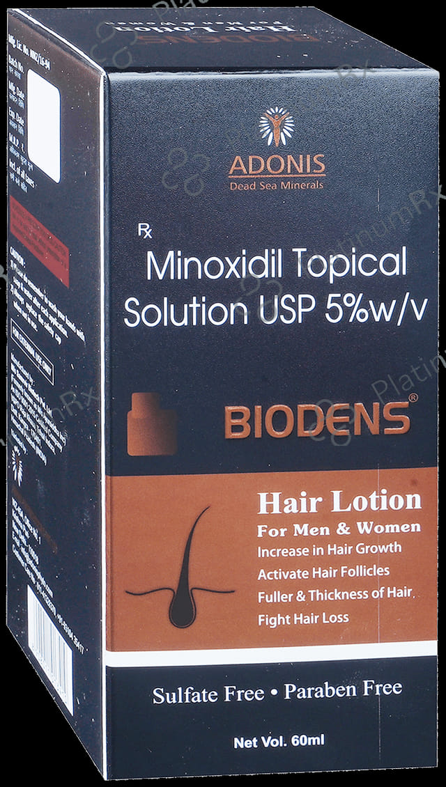 Biodens 5% Hair Lotion 60ml