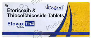 Etovax TH 60/4mg Tablet 10s