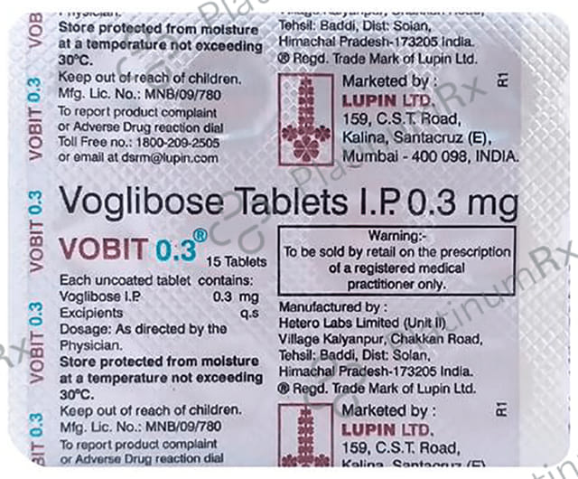 Vobit 0.3mg Tablet 15s