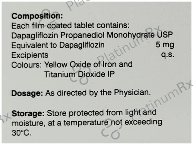 Dapzigard 5mg Tablet