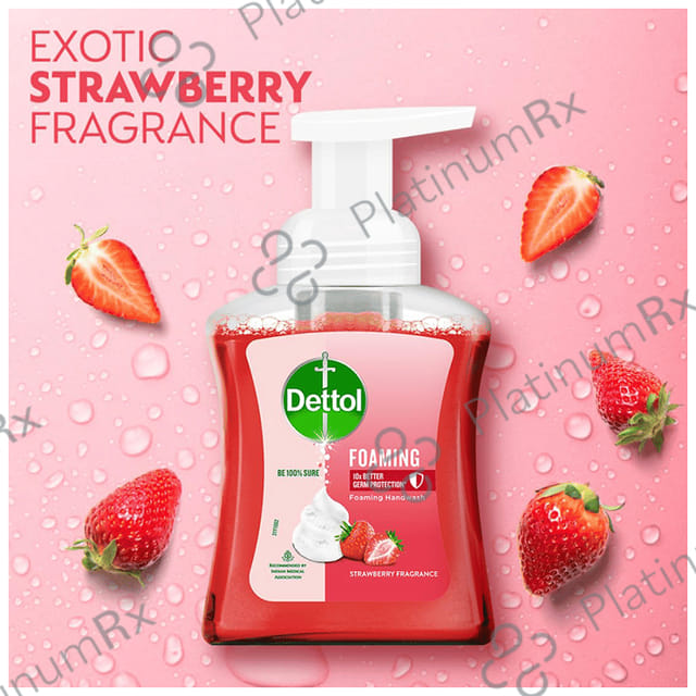 Dettol Strawberry Fragrance Foaming Handwash 250ml