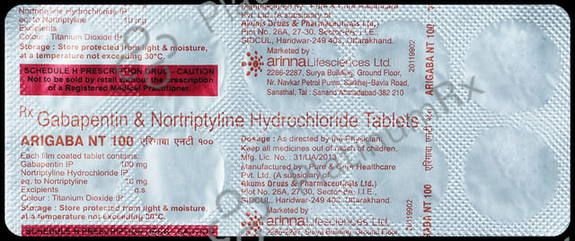 Arigaba NT 100 Tablet