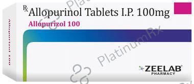 Allopurizol 100mg Tablet 10s