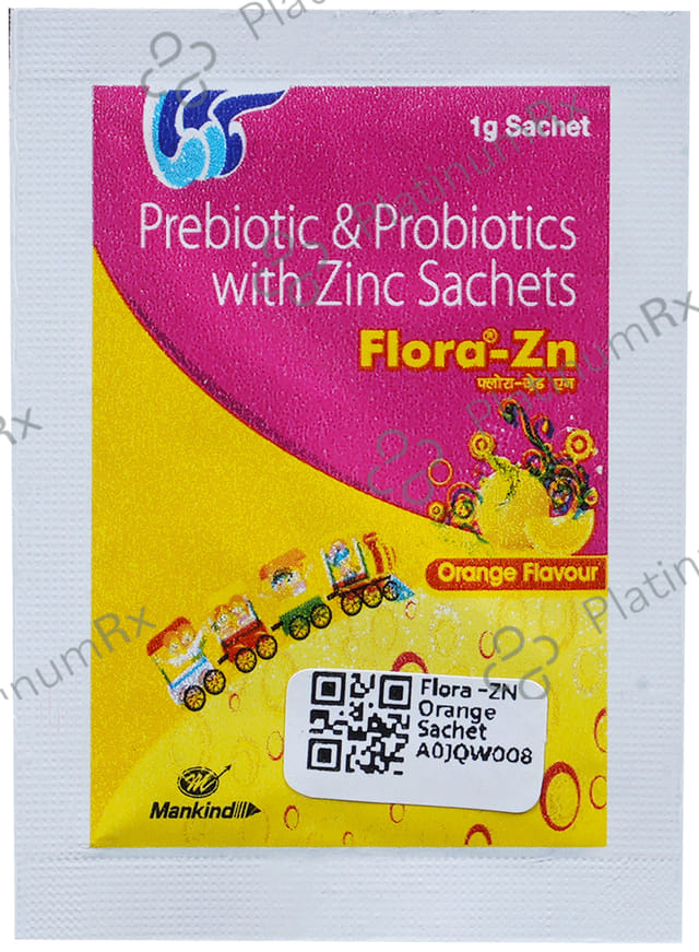 Flora ZN Orange Sachet 1gm