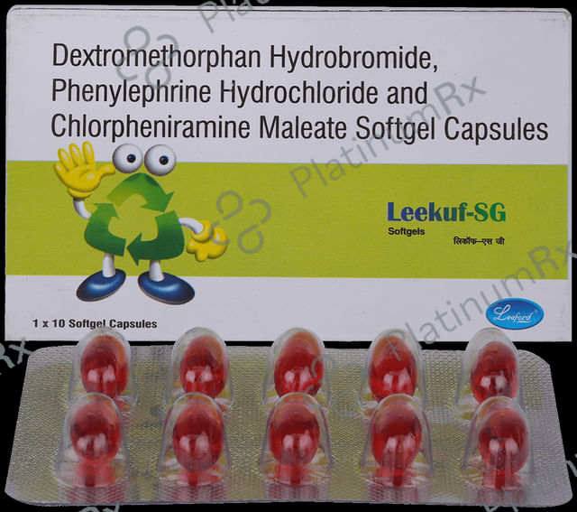 Leekuf SG 5/2/10mg Capsule 10s
