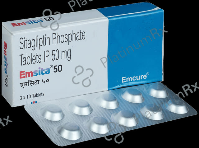 Emsita 50mg Tablet 10s