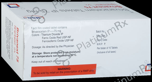 Brivanext 75mg Tablet