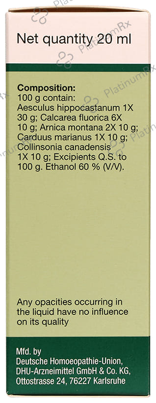 Dr Willmar Schwabe Germany Aesculus Pentarkan Ptk. 3 Drop