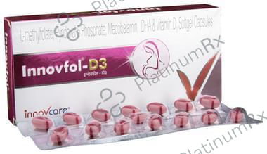 Innovfol D3 Capsule 15s
