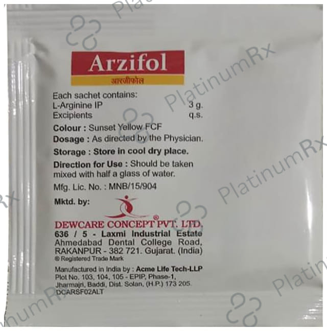 Arzifol Orange-Lemon Granules 8.5gm