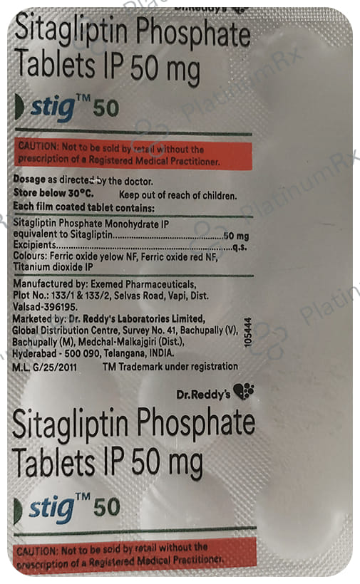 Stig 50mg Tablet 15s