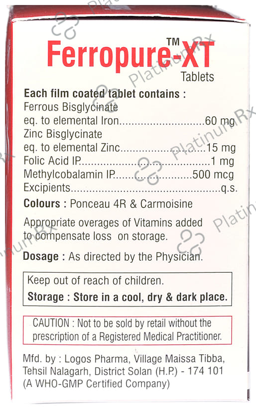 Ferropure XT Tablet 15s