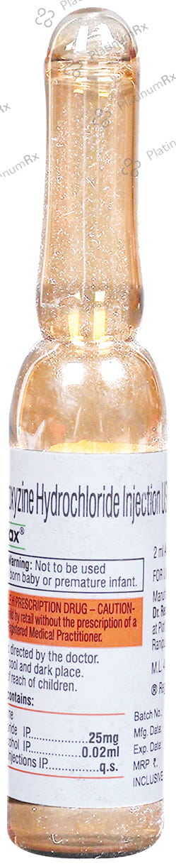 Atarax 25mg Injection 6X2ml