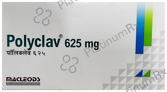 Polyclav 625 500/125mg Tablet 10s