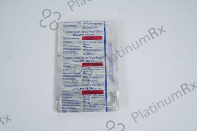 Divalpin ER 500mg Tablet 10s