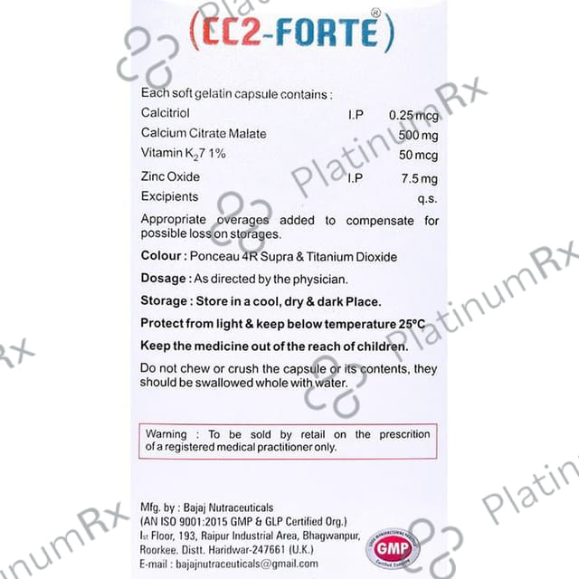 CC2-Forte Soft Gelatin Capsule