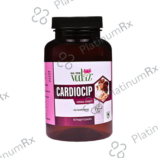 Ek-Tek Vedaz Cardiocip Veggie Capsule