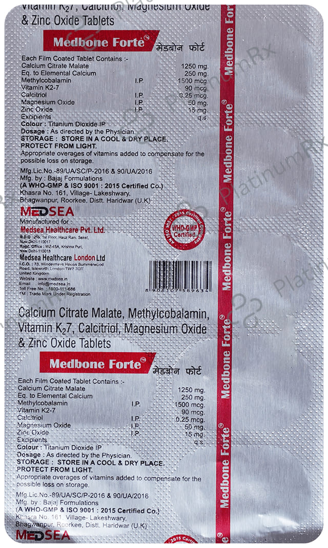 Medbone Forte Tablet 10 Tablet