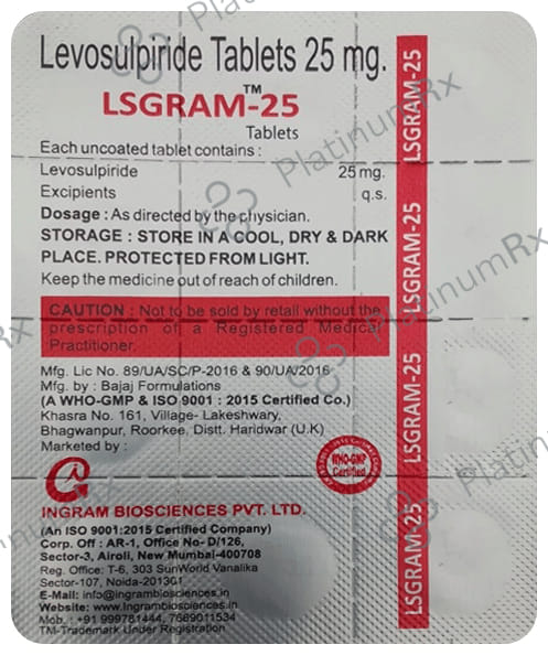 Lsgram 25 Tablet