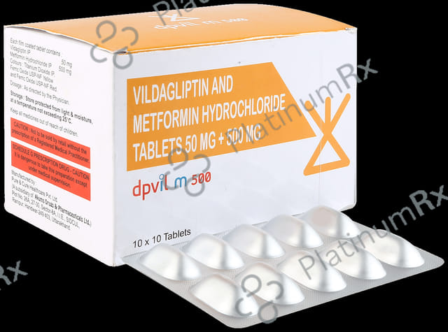 Dpvil M 500mg/50mg Tablet