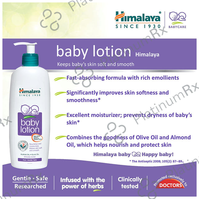 Himalaya Baby Lotion with Almond & Olive Oil 700ml
