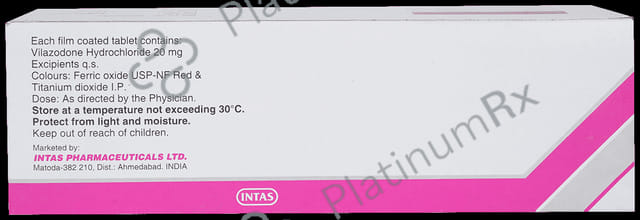 Vilazine 20mg Tablet 10s