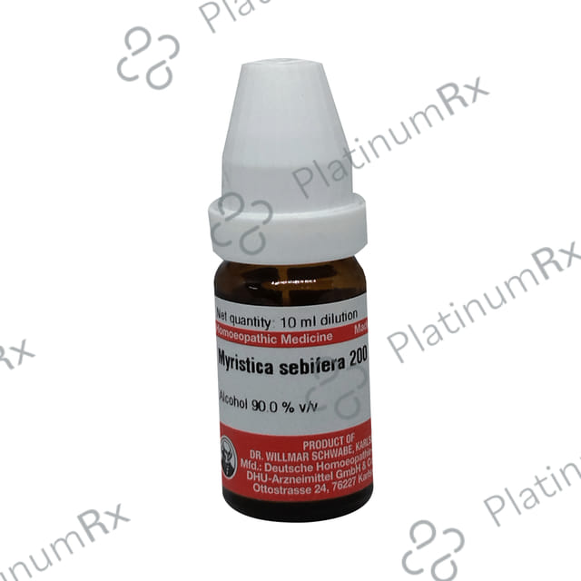 Dr Willmar Schwabe Germany Myristica Sebifera Dilution 200
