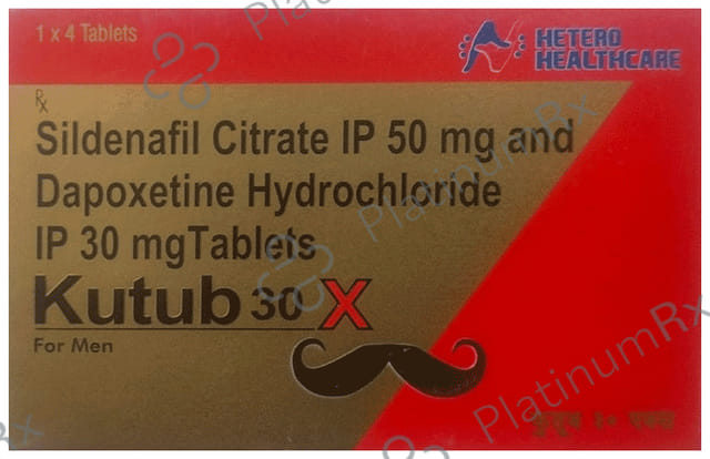 Kutub 50/30mg Tablet 4s
