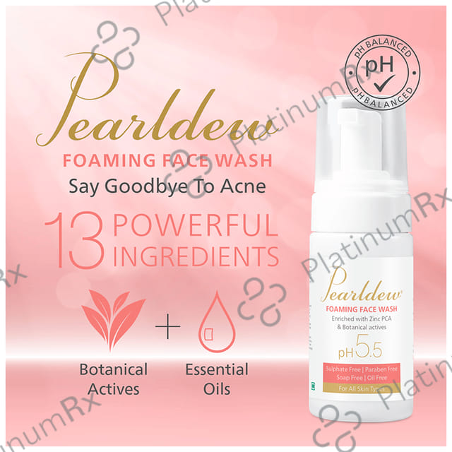 Pearldew Foaming Face Wash 1 Bottle