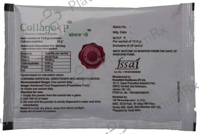 Collage P Orange Flavour Sugar free Sachet 12gm