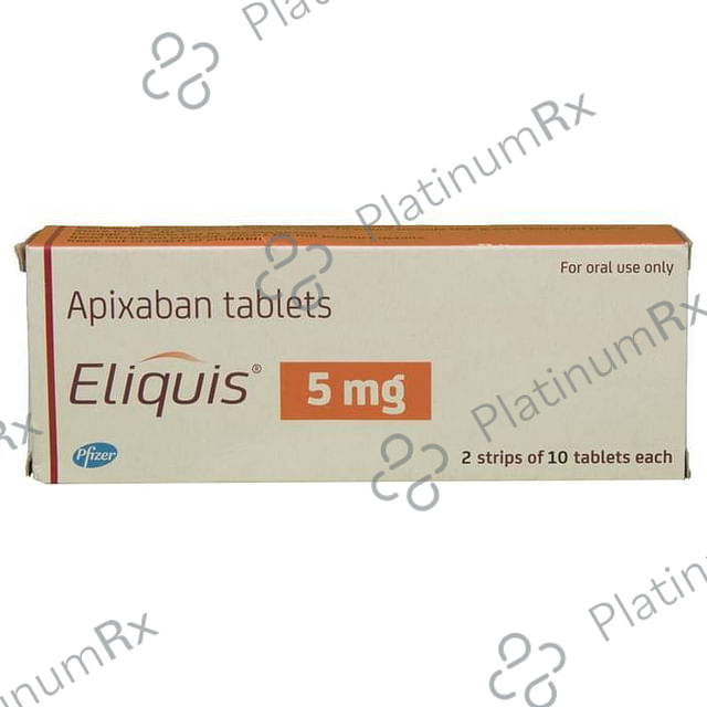 Eliquis 5mg Tablet 20 tablets